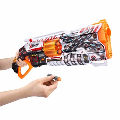 Sunman X-Shot Skins Lock Blaster 16 Mermili Sünger Dart Atan Silah 56 cm