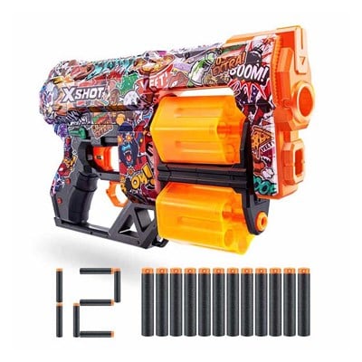 X-Shot Skins Dread 12 Mermili Sünger Dart Atan Silah 31 cm