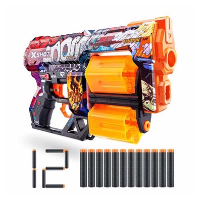 X-Shot Skins Dread 12 Mermili Sünger Dart Atan Silah 31 cm