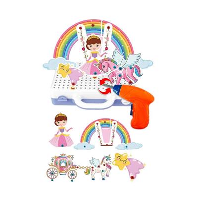 Birlik 3D Matkap Seti Sök Tak Unicorn Serisi