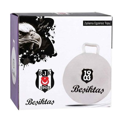 Beşiktaş Zıplama Topu Players Pompa Hediyeli 55 Cm