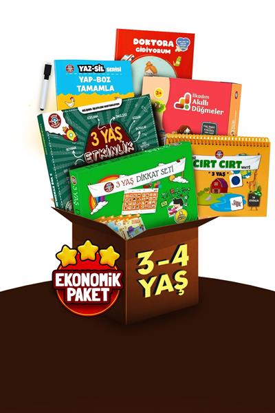 3-4 Yaş Ekonomik Paket Özel Seri