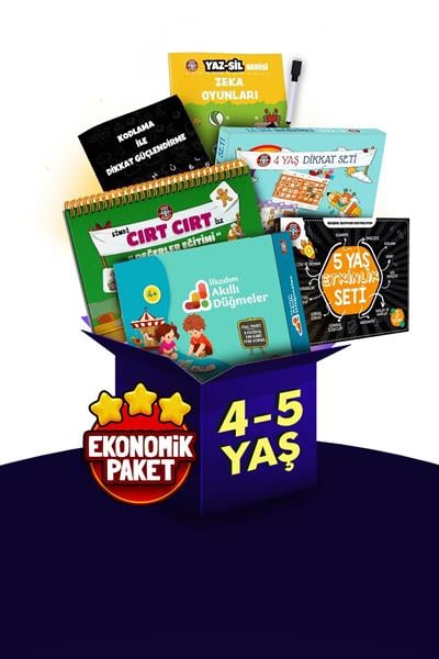 4-5 Yaş Ekonomik Paket Özel Seri
