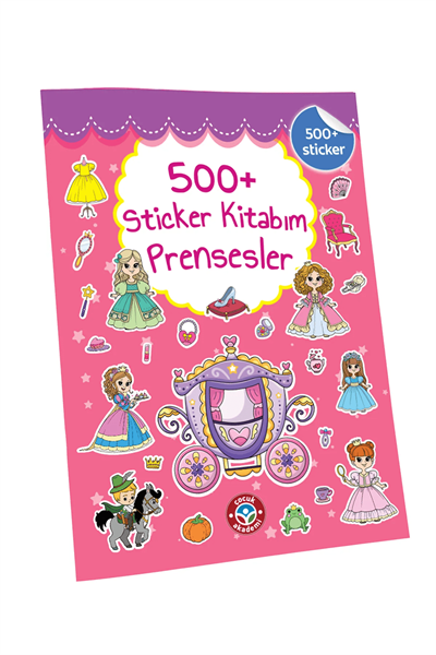 500+ Sticker Kitabım Prensesler