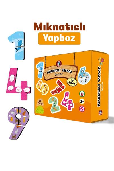 Mıknatıslı Yapboz Sayılar