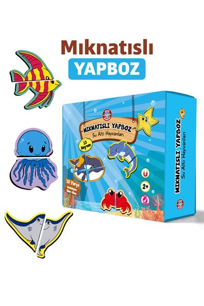 Mıknatıslı Yapboz Su Altı Hayvanları