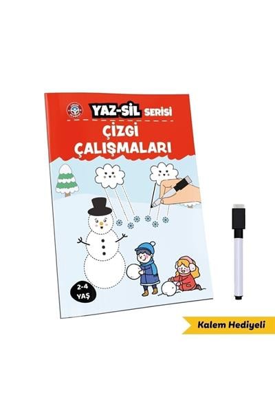 Yaz Sil Serisi Çizgi Çalışmaları