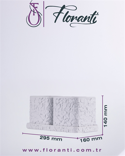 Saksı 16x29,5x14cm No.103