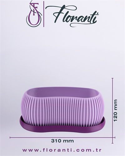 Saksı 16x31x12cm No.301