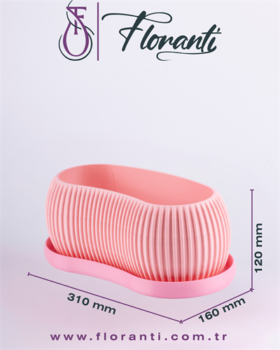 Saksı 16x31x12cm No.301