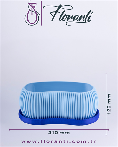 Saksı 16x31x12cm No.301