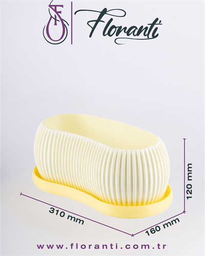Saksı 16x31x12cm No.301