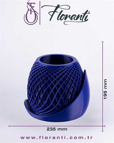 Saksı 23,5x23,5x19,5cm No.1007