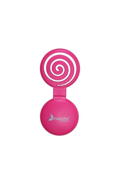 Aynalı Saç Fırçası Pembe - 51