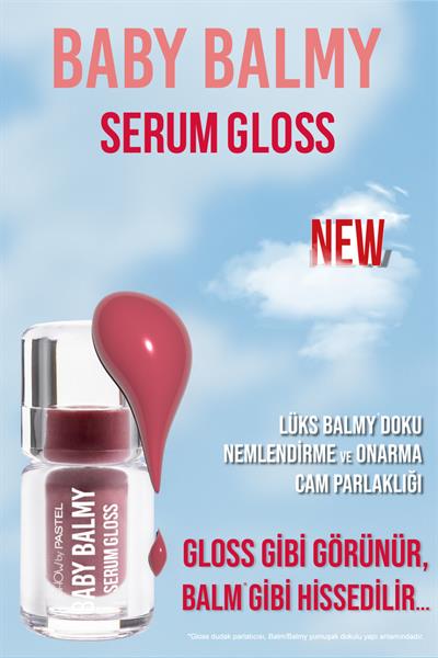 Baby Balmy Serum Gloss - Dudak Parlatıcısı Ve Dudak Bakımı 35 Euphoria - 3.2 ml