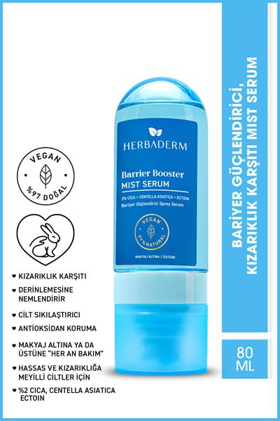 Bariyer Güçlendirici, Kızarıklık Karşıtı Mist Sprey Serum 80 ml