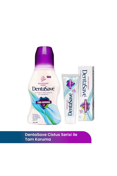 Dentasave Cistus Ekstreli Ağız Çalkalama Suyu 300 ml