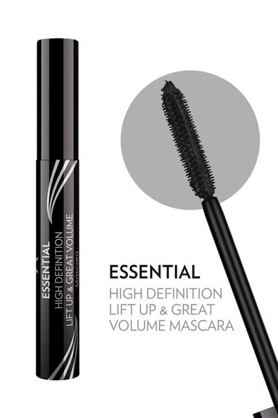 Essential High Definition & Lift Up&great Volume Mascara Black - Hacim Veren Maskara