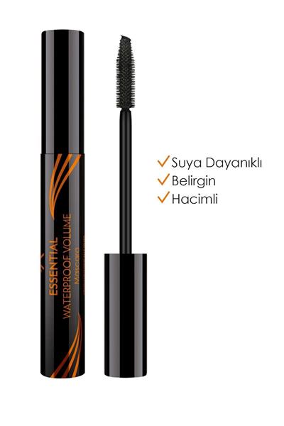 Essential Waterproof Mascara Suya Dayanıklı Maskara 8 ml