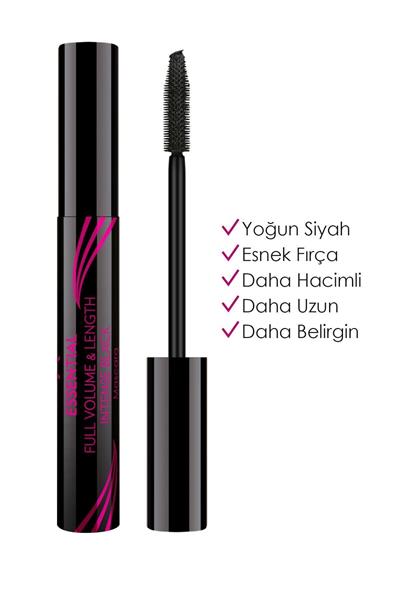 Golden Rose Essential Full Volume _ Length Maskara Intense Black 9 ml