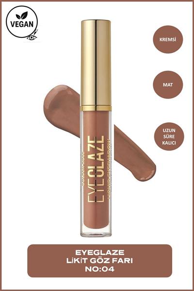 Golden Rose Eye Glaze Likit Far No:04 Chocolate 3,5 ml