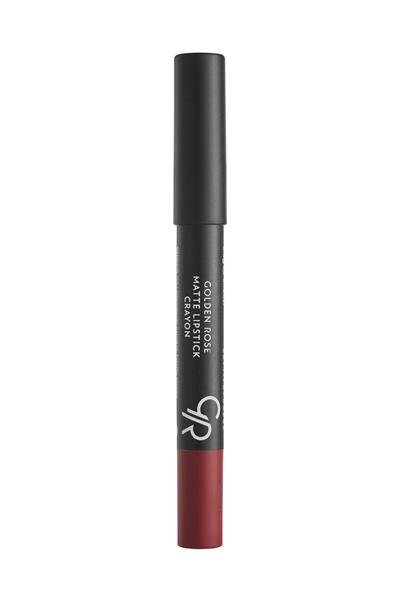 Golden Rose Matte Lipstick Crayon No:09 Brick Mat Kalem Ruj 3,5 g