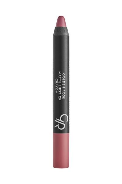 Golden Rose Matte Lipstick Crayon No:12 Soft Pink Mat Kalem Ruj 3,5 g