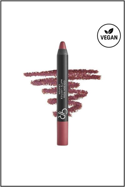 Golden Rose Matte Lipstick Crayon No:12 Soft Pink Mat Kalem Ruj 3,5 g