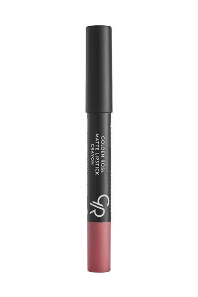 Golden Rose Matte Lipstick Crayon No:12 Soft Pink Mat Kalem Ruj 3,5 g