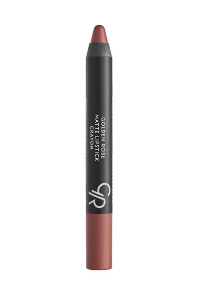 Golden Rose Matte Lipstick Crayon No:18 Capuccuno Mat Kalem Ruj 3,5 g