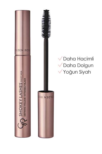 Golden Rose Smokey Lashes Mascara Black Hacim Veren Maskara 9 ml