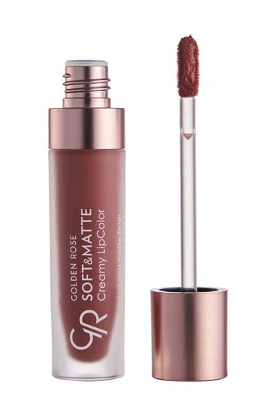 Golden Rose Soft _ Matte Creamy Lipcolor Likit Mat Ruj No:107 Milky Chocolate 5,5 ml