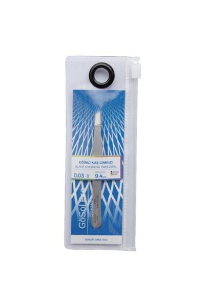 GöSol Solingen Eğimli Kaş Cımbızı (9.4 cm) - No: 09