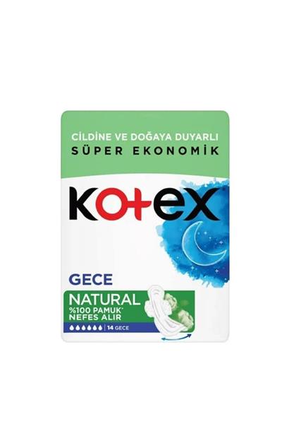Hijyenik Ped Natural Gece 14lü