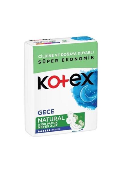 Hijyenik Ped Natural Gece 14lü