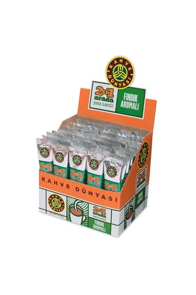 Kahve Dünyası 2si1 Arada Fındık Aromalı Kahve 40 x 12 gr
