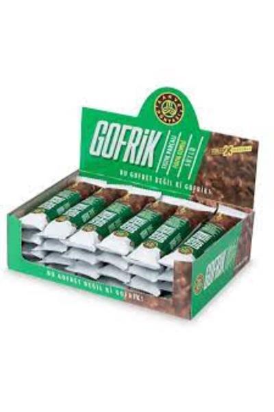 KAHVE DÜNYASI GOFRİK SÜTLÜ FISTIK PARÇALI & FISTIK EZMELİ 33 GR *24LÜ