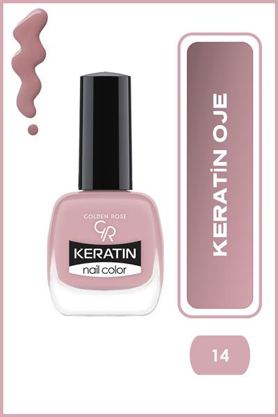 Keratin Nail Color 14 Keratin Oje 10,5 ml