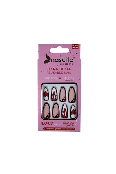 Love Stiletto Takma Tırnak - 200