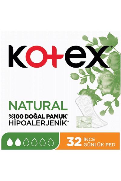Marka: Natural Ince Günlük Ped 32li Kategori: Hijyenik Ped