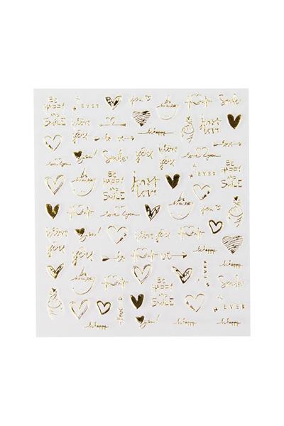 Nascita Love Nail Stickers (Tırnak Stickerı) - No: 07