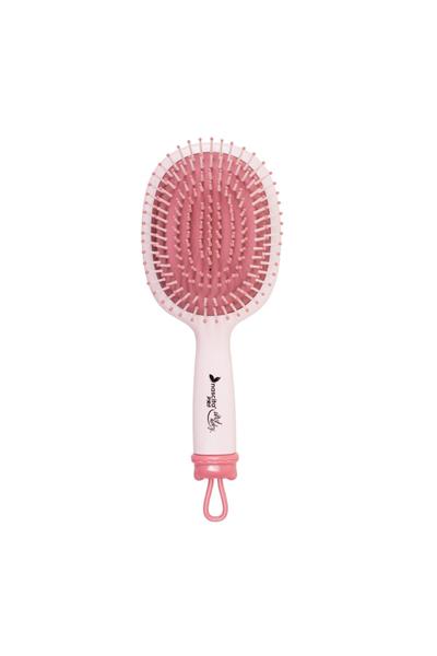 Nascita Pro Ayıcık Figürlü Çocuk Saç Fırçası - Pembe (No: 48)