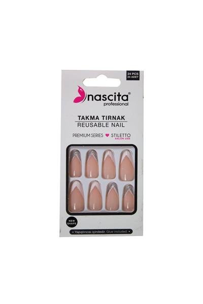 Nascita Stiletto French Takma Tırnak 24 lü - No:201