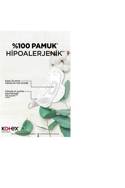 Natural Normal Hijyenik Ped 20li 4 Adet