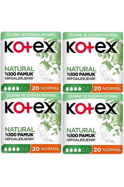 Natural Normal Hijyenik Ped 20li 4 Adet