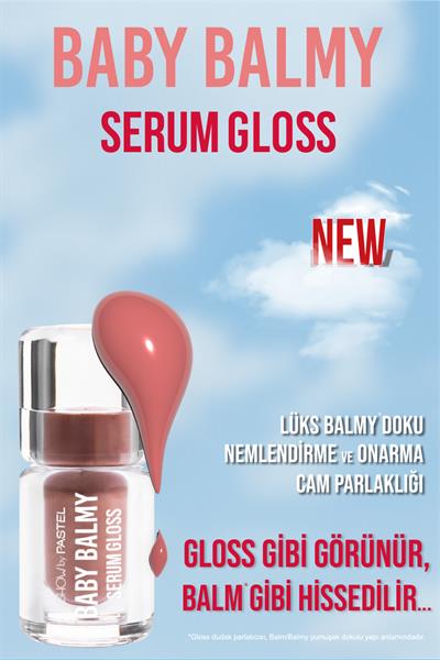 PASTEL BABY BALMY SERUM GLOSS GASLIGHT NO:33