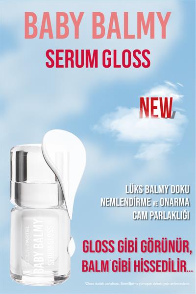PASTEL BABY BALMY SERUM GLOSS GHOSTING NO:30