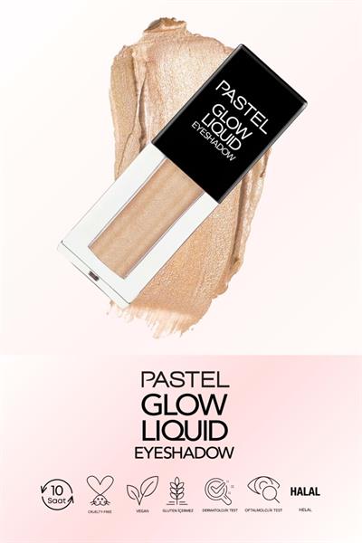 Pastel Glow Liquid Eyeshadow Likit Far - No: 225 (Champagne)