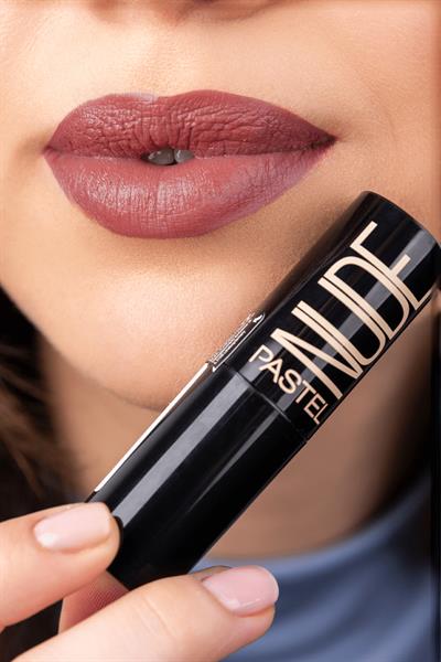 Pastel Nude Lipstick Ruj No:526