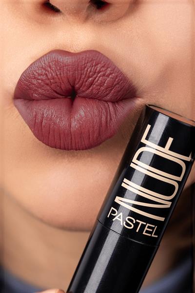 Pastel Nude Lipstick Ruj No:527